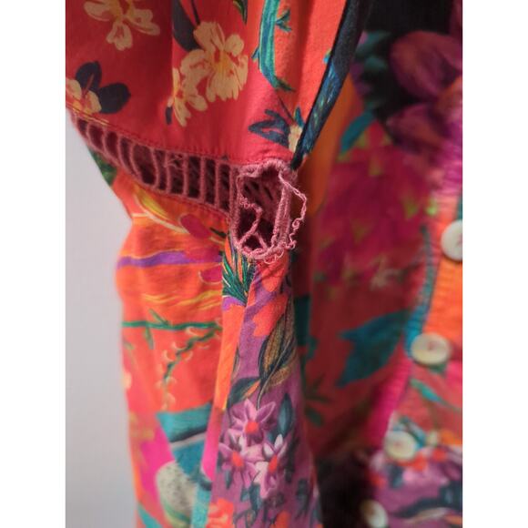 Farm Rio x Anthropologie Mini Shirt Dress - Picture 8 of 8